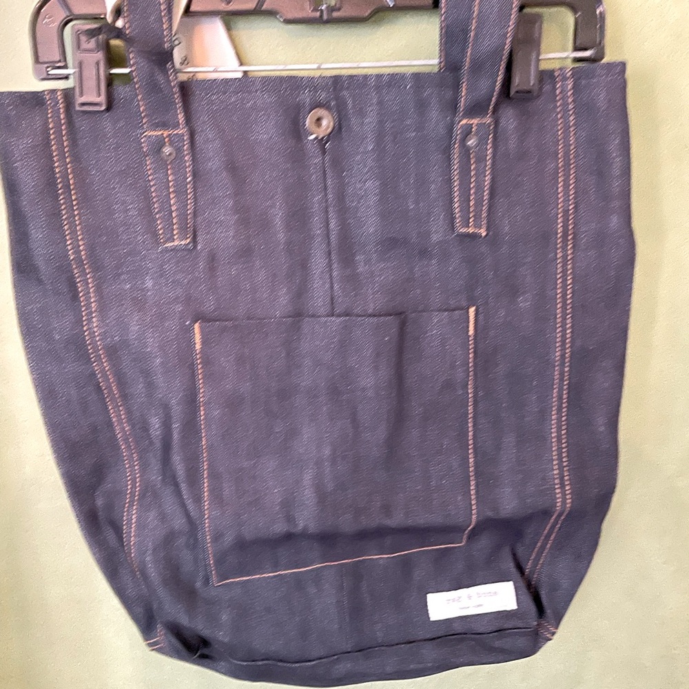 Rag and Bone denim tote bag.